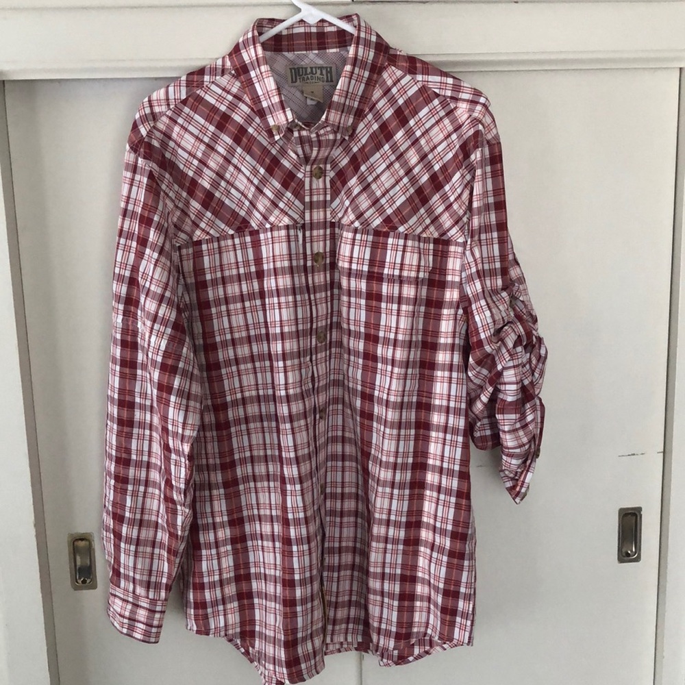 Duluth Trading Button Down Shirt